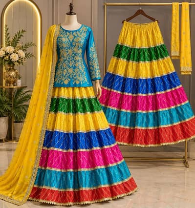 Mehndi Dress