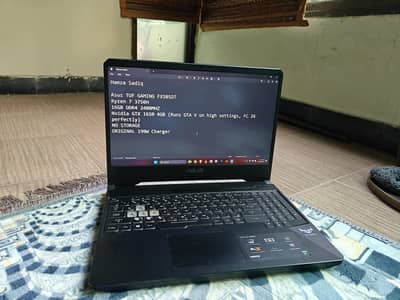 Asus Tuf Gaming FX505DT Ryzen 7 GTX 1650