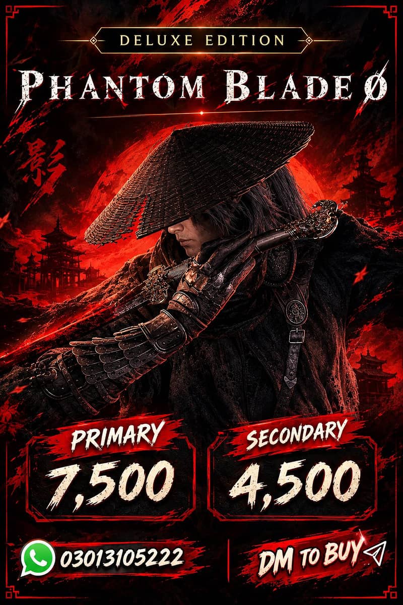 Phantom blade for PS5 1