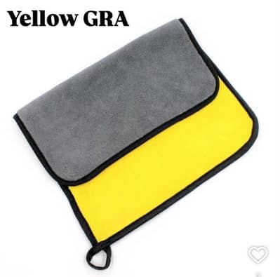 Kitchen atams and  Micro fiber and yellow grey Available