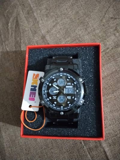 SKMEI 1389 Original Watch with Box – 10/10 Condition