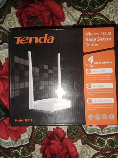 Used tenda router