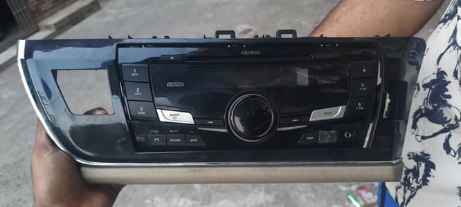 Toyota crolla 2016 model car audio system