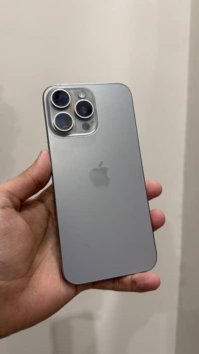 Iphone 15 pro max jv 256gb natural titanium