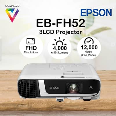 Epson projector new EB-FH52
