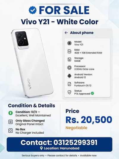 Vivo y21