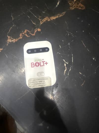 Zong bolt 4g device