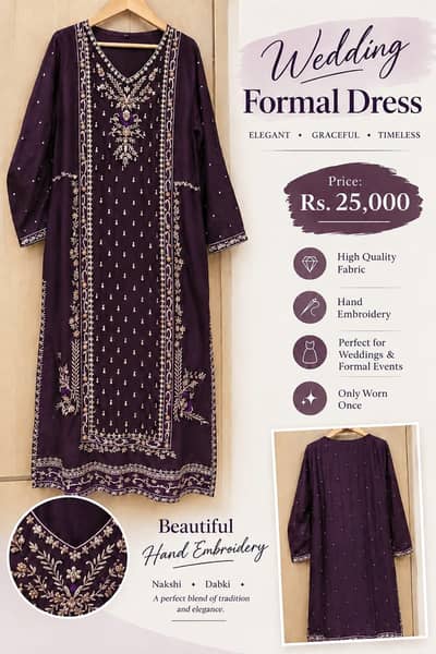 Party Wear Or Formal Dress