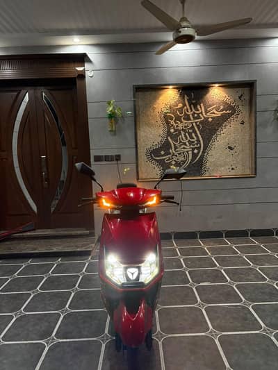 the scooty is 16,000 km driven