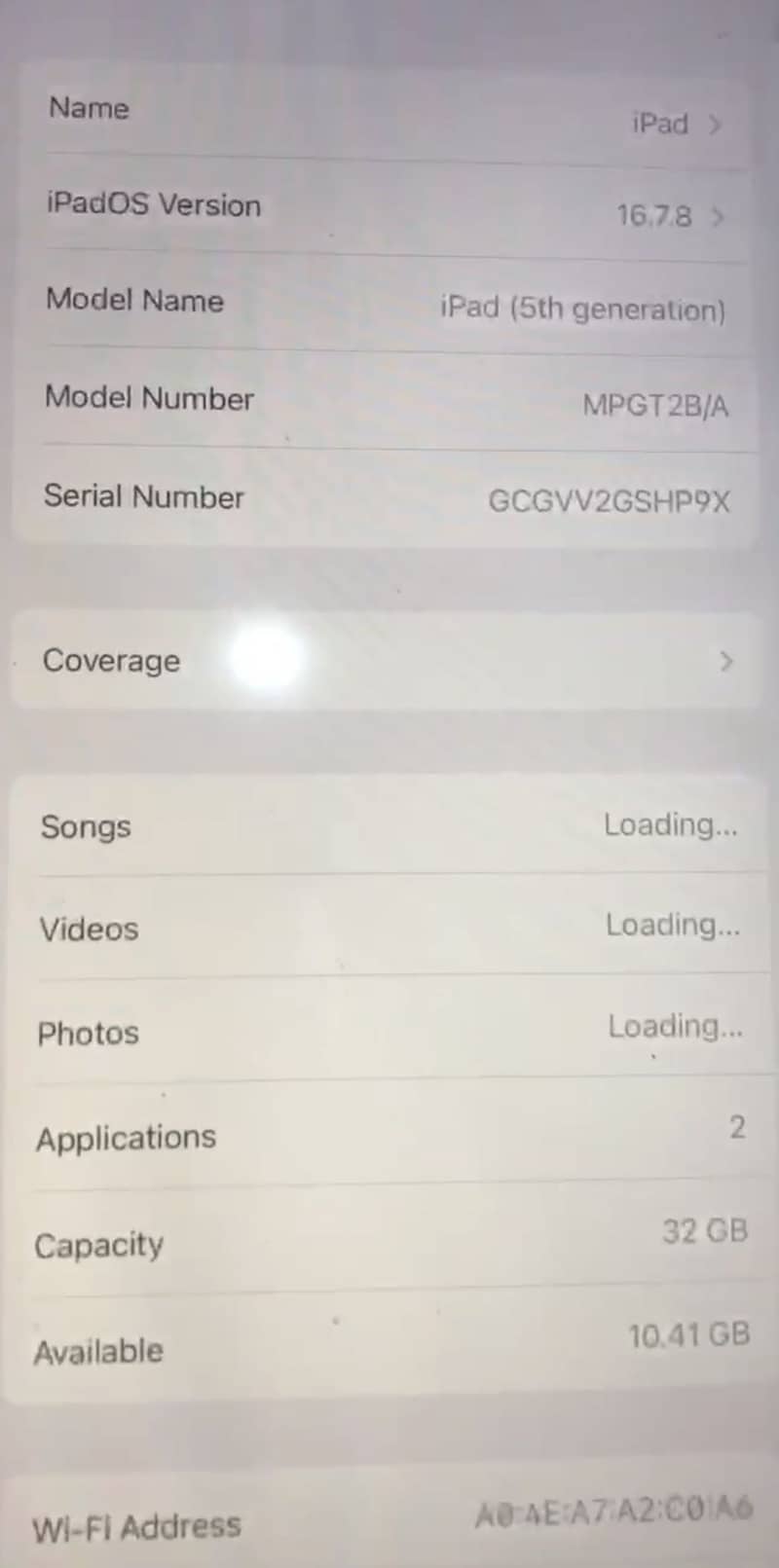 iPad (5th generation) 2
