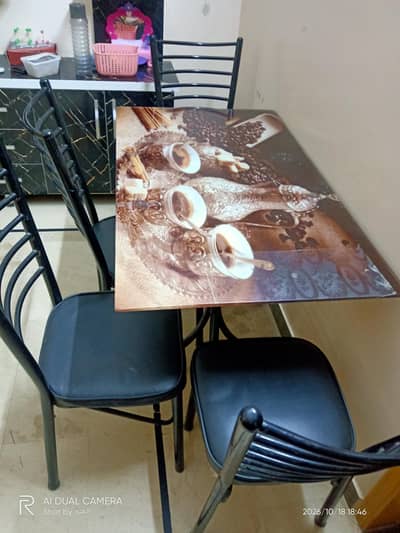 Dining Table Set for Sale – 4 Chairs