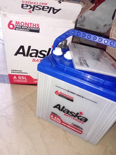 Brand new Alaska Battery 7 plates