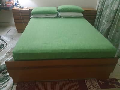 Bed Set with Storage for Sale - Price negotiable