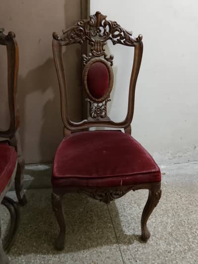 pure wood dining table chair 6/chinyoti style03247600165