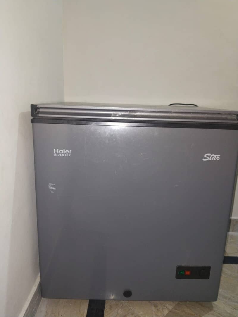 Haier deep freezer 0