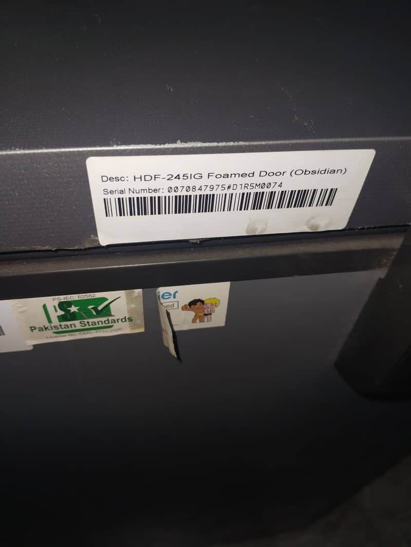 Haier deep freezer 1