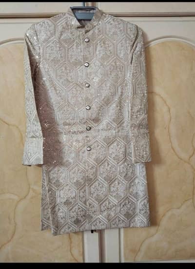 12,13 years old boy Sherwani in new condition