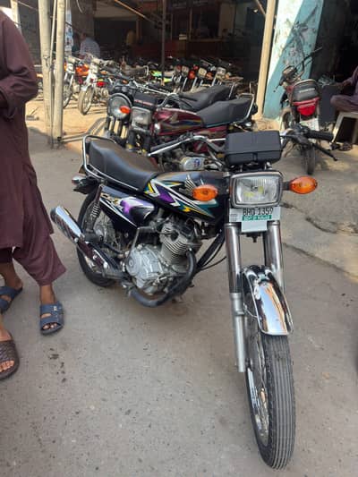 Honda CG 125 black 2020