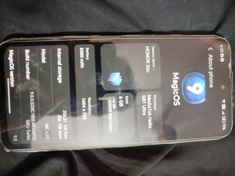 Honor x6c 5