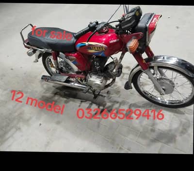 Yahama 2012 model 100cc