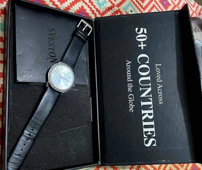 Sveston Dress watch with all papers and box