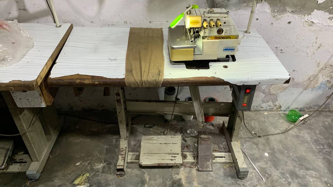 Kaj and Overlock machine 0