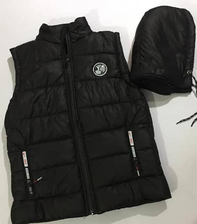 Stylish Men's Sleeveless Parachute Jacket / Vest - High Quality