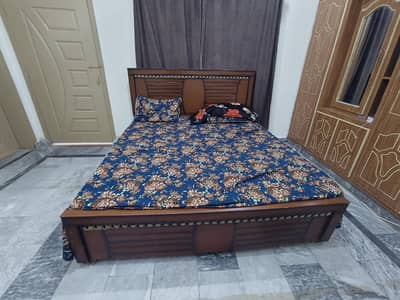 Super King Size Bed with 5 inches thick mattress