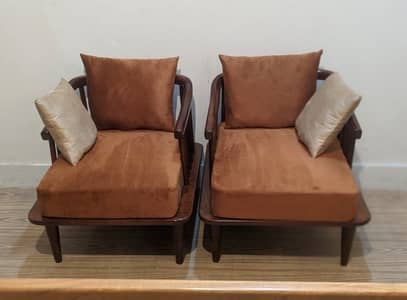 Set of 2 arm chairs
