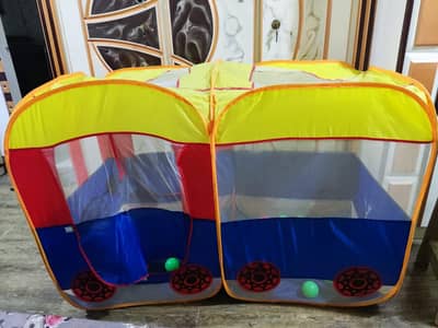 foldable Play tent for kids with balls