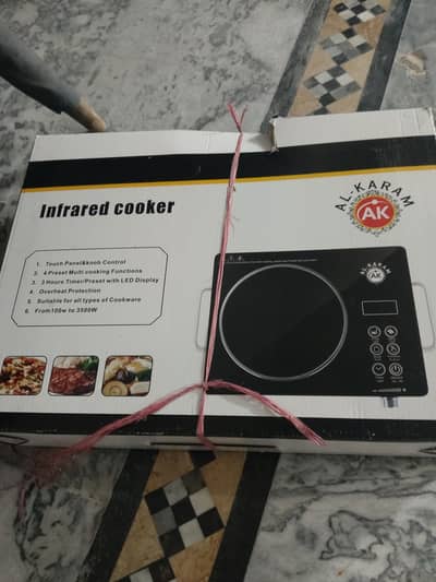 infrared cooker brand new 3500 watt