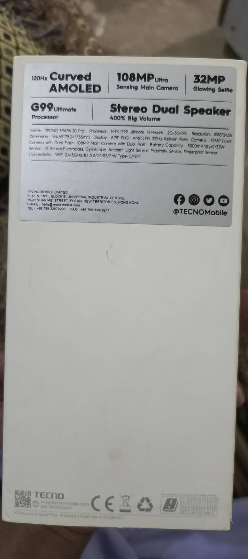 Tecno Spark 20 Pro Plus 6
