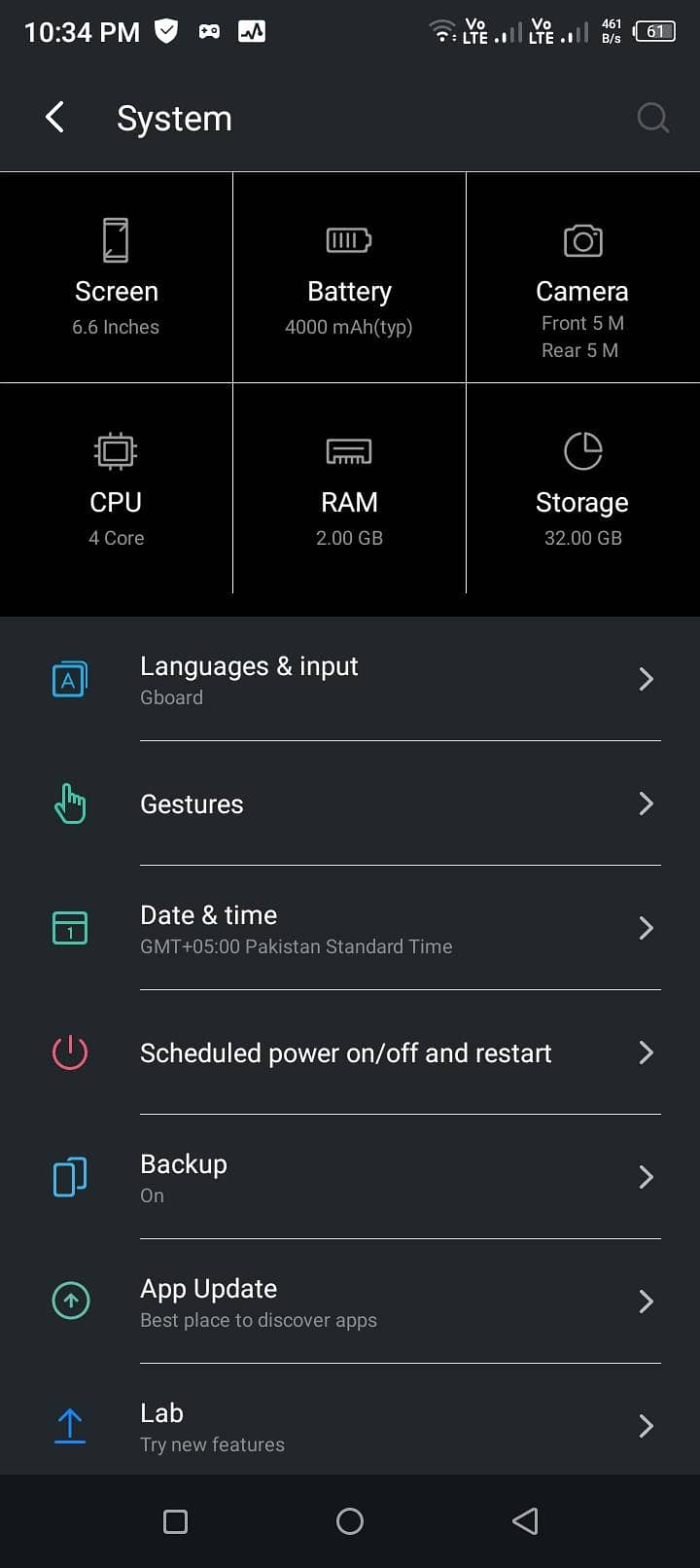 Itel A49 ( Exchange) 3