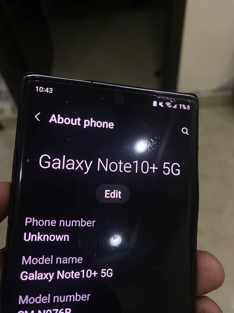 Samsung Mobile Note 10 Plus 1