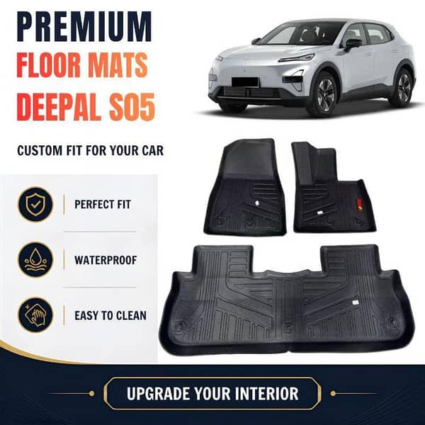 Car TPE Floor Mat -Deepal S05-Wear-Resistance Anti-Skid Heavy-Duty