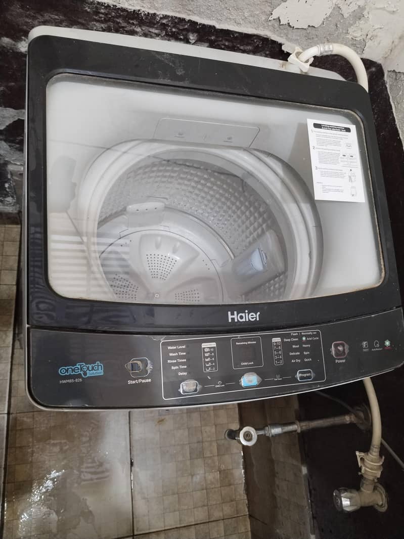Haier automatic washing machine 1