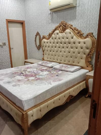 Premium bedroom furniture set for sale | Elegant Golden Design