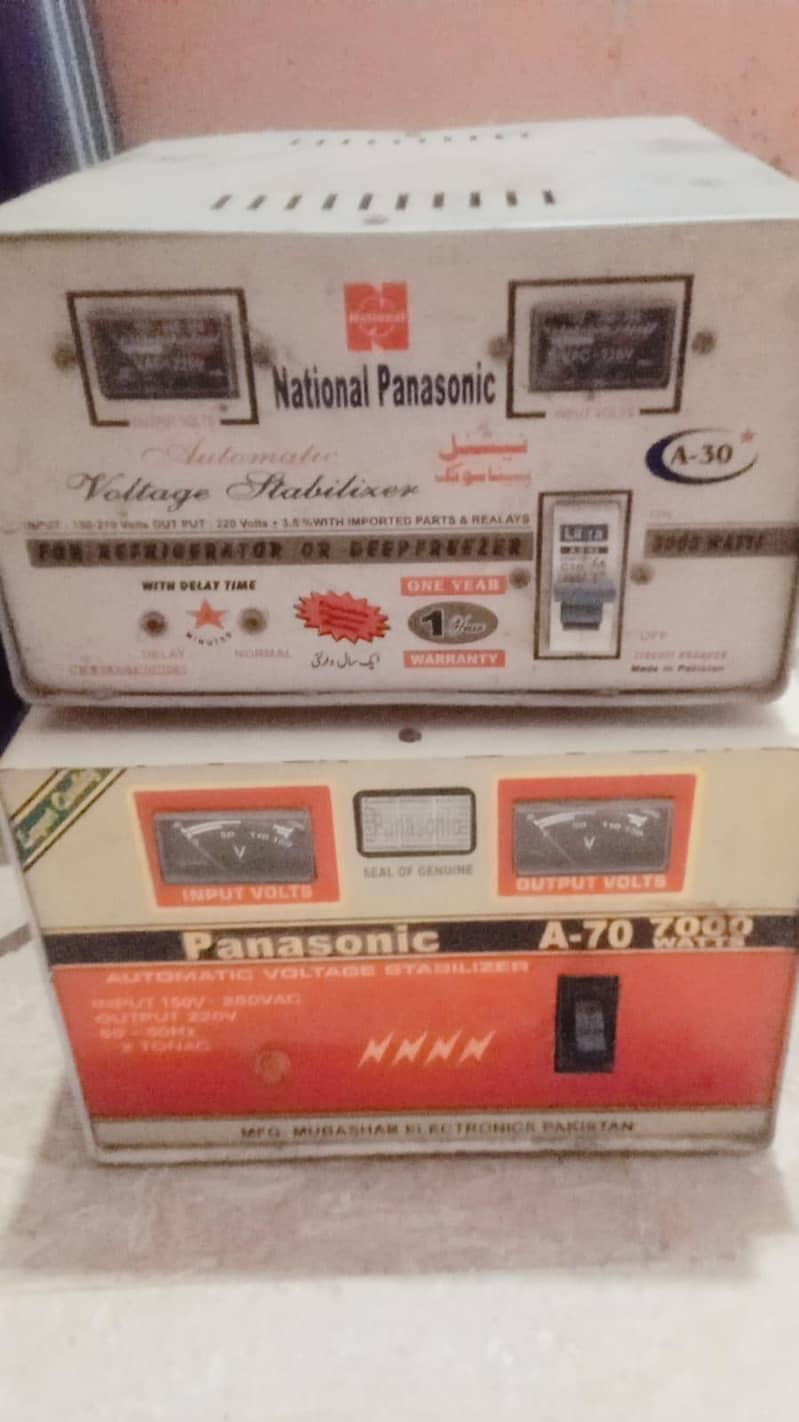 Panasonic stablizers 0