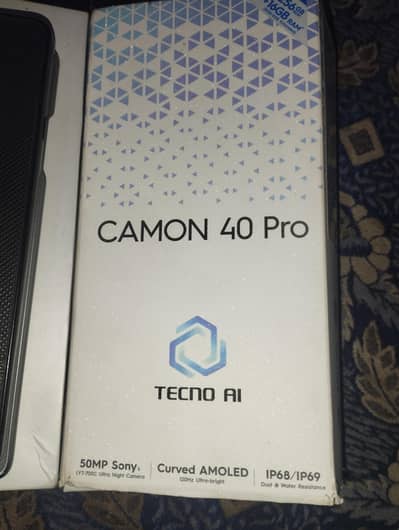 Tecno CAMON 40 Pro 8+256gp