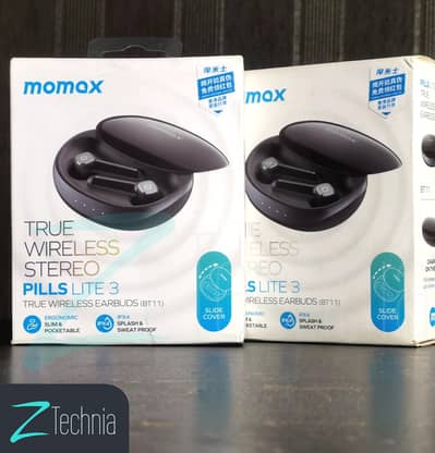 MOMAX Pills Lite 3 Genuine Branded - Slim Design - 6/24 Hr Battery