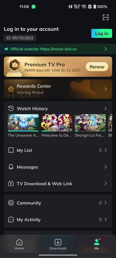 moviebox premium free