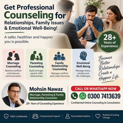 Contact now for Relationship Counselling
