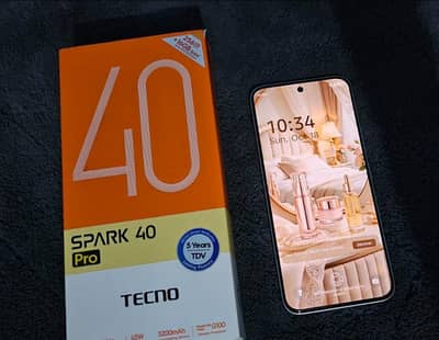 Tecno Spark 40 Pro | 8GB - 256GB|