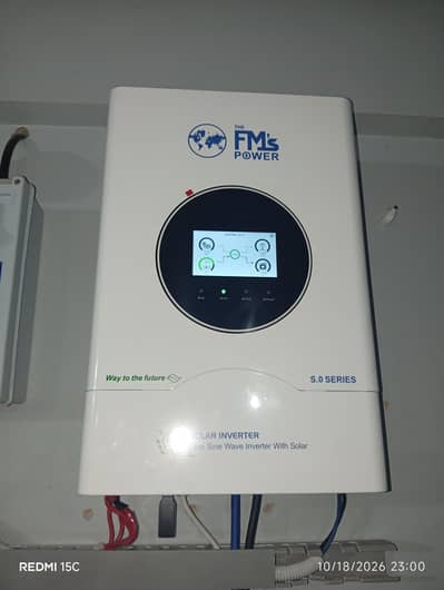 zewnic lithium battery 5kw plus 6kw inverter FMS POWER