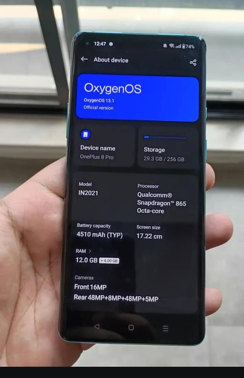 One Plus 8 Pro. only exchange 0