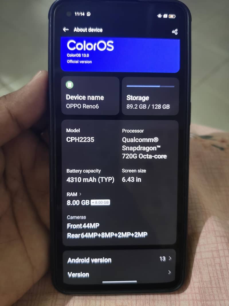 OPPO Reno6 1