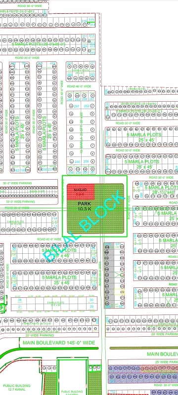 8 Marla corner plot for sale 0