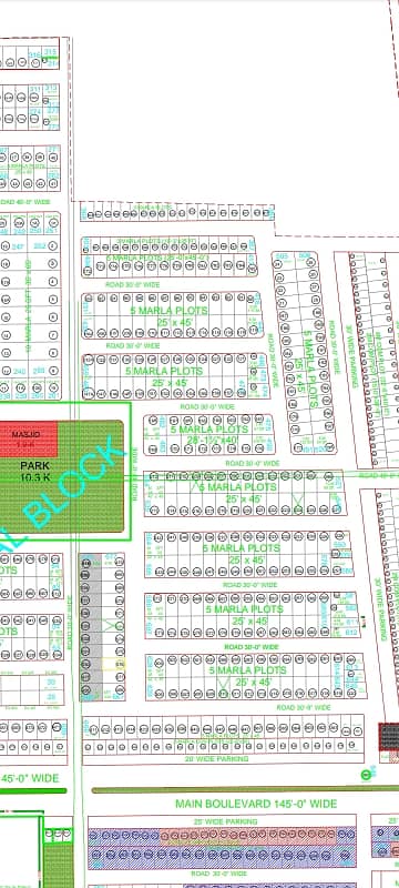 3 Marla corner plot for sale