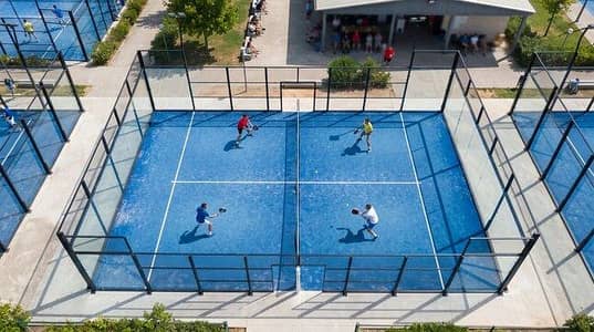 padel court, cricket court, swimming pool. All sports project services