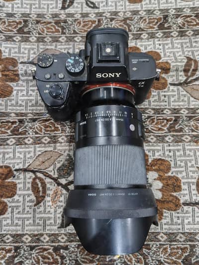 Sony A7 III + Sigma 35mm 1.4 DG DN for sale